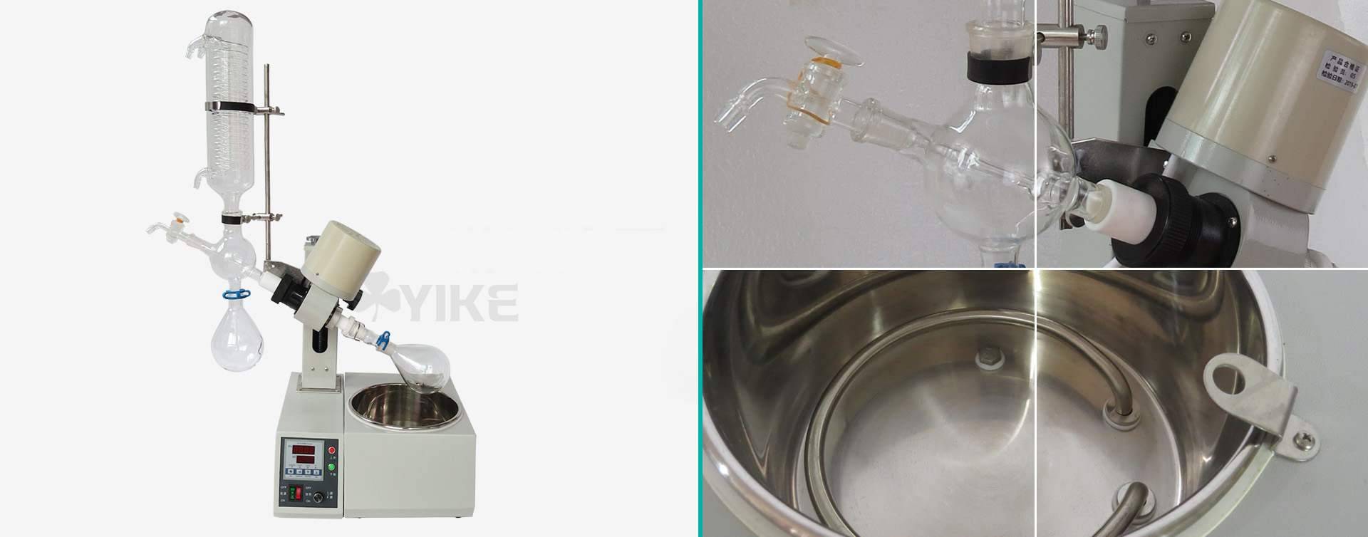 500ml小型电动升降旋转蒸发器细节图