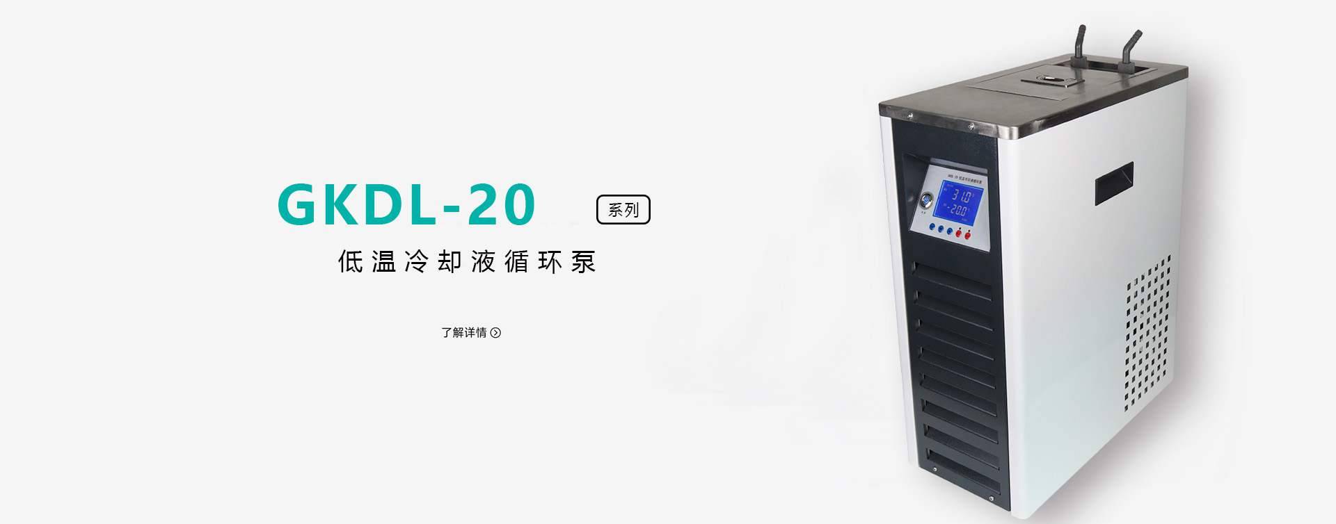 GKDL-20台式小型低温冷却水循环泵图片
