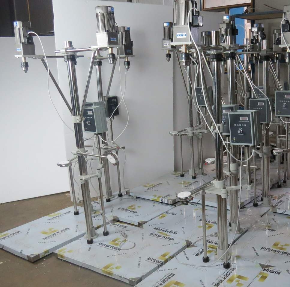 S312350W大功率S312大型恒速搅拌器成功投用，满足高粘度物料混合需求