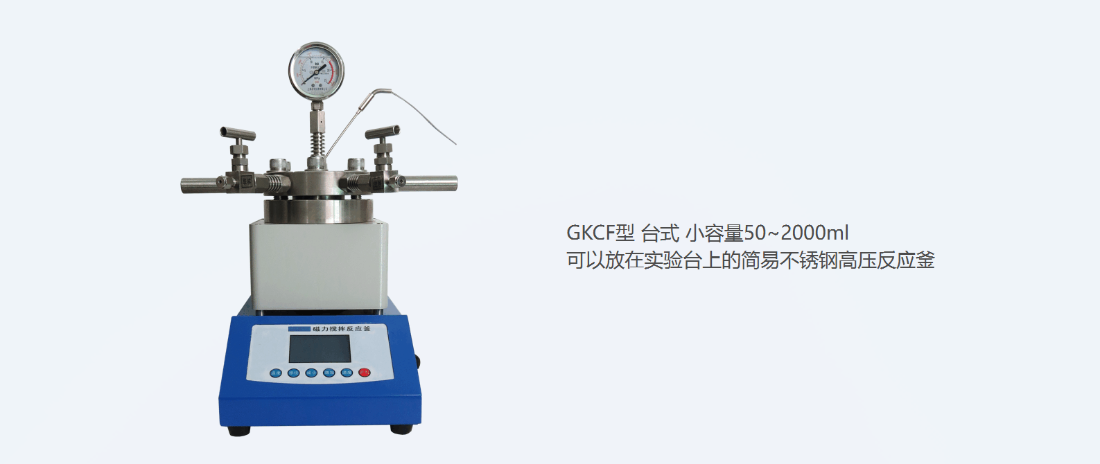 GKCF-150ml简易不锈钢高压反应釜图片