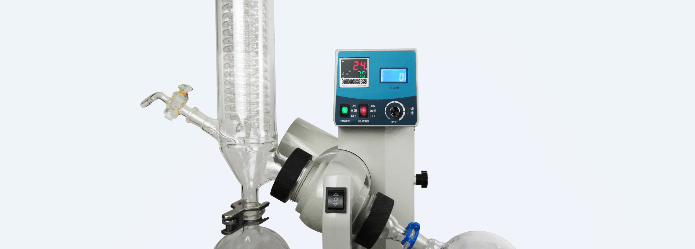 电动升降旋转蒸发仪：实验室浓缩利器