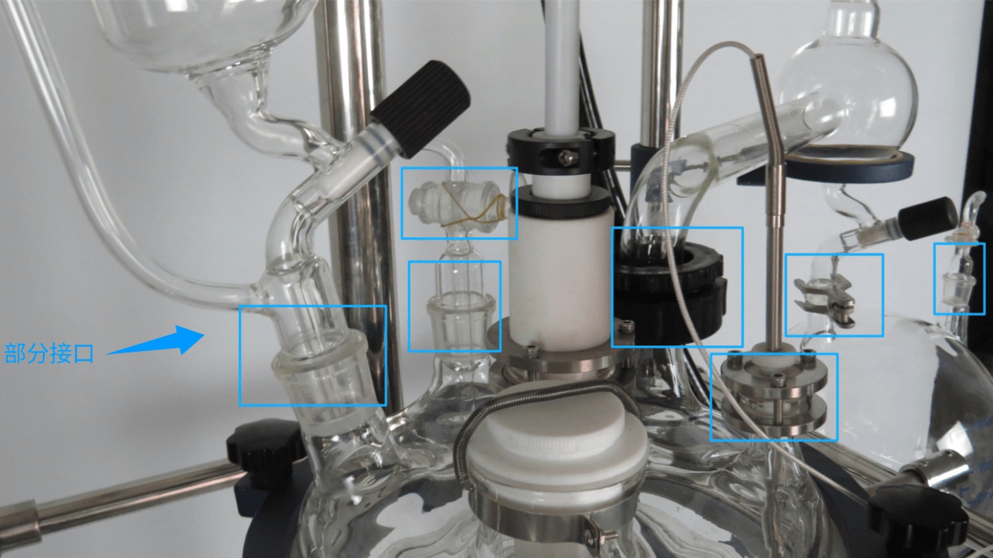 双层玻璃反应釜的盖能打开么？