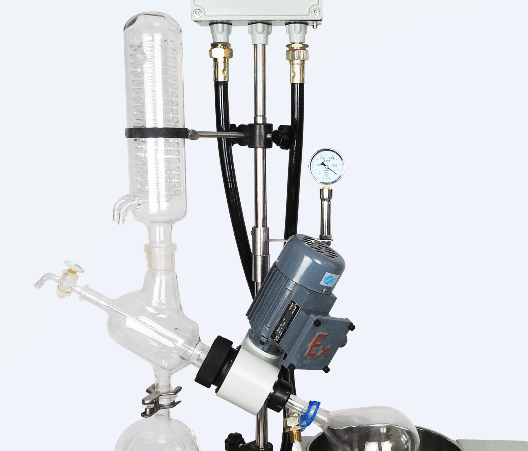 旋转蒸发器的冷凝管怎么洗