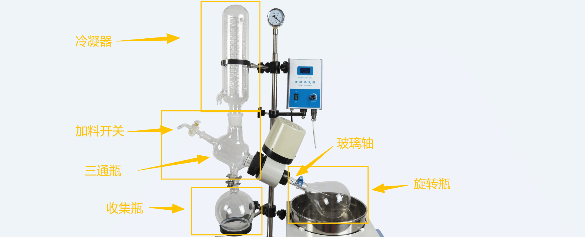 旋转蒸发仪配件500ml蒸发瓶